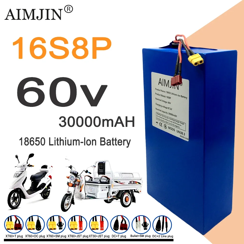 16S8p 1000-3000W Brand New Lit - 60V 30Ah Electric Scooter Battery review and price
