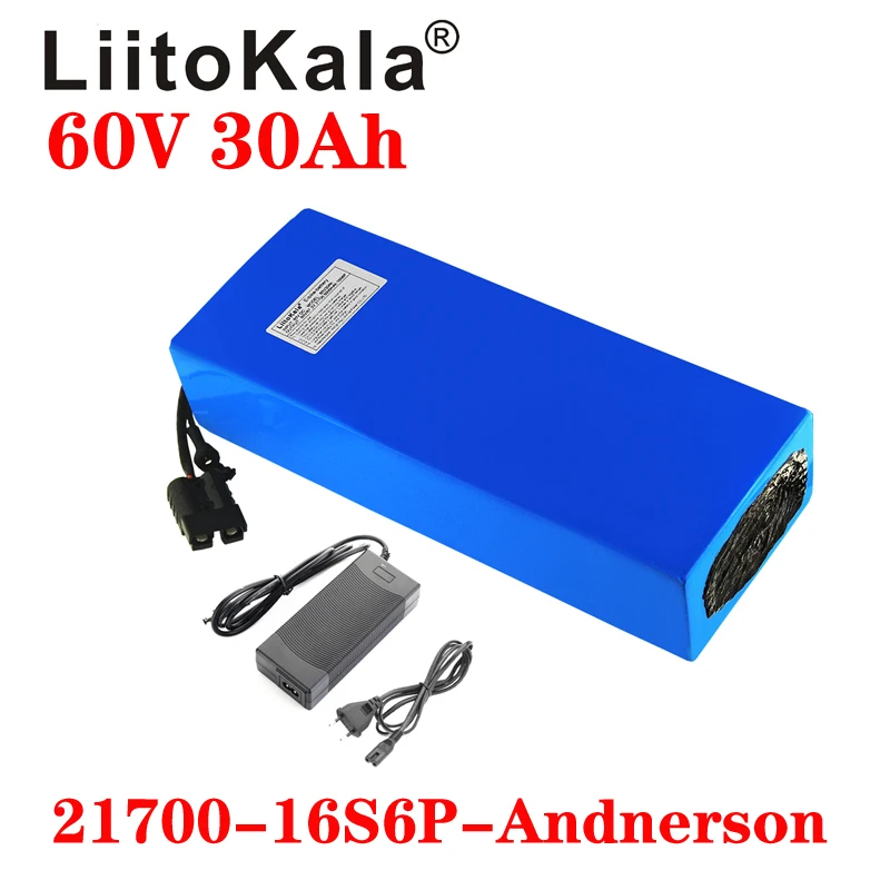 LiitoKala 60V 30ah 16S6P Elect - 60V 30Ah Electric Scooter Battery review and price