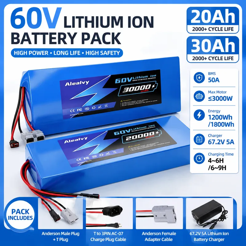 60V 20AH 30AH 21700 Lithium B - 60V 30Ah Electric Scooter Battery review and price